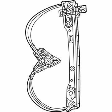 Jeep Grand Wagoneer Window Regulator - 68565745AA