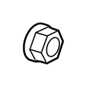 Dodge 6510416AA Tail Lamp Assembly Nut