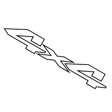 Ram 68358483AA Nameplate