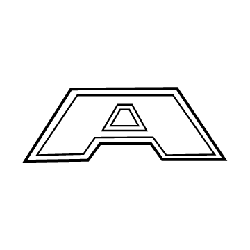 Ram 68358574AA Nameplate