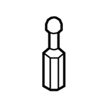 Chrysler 4891847AA Resonator Ball Stud