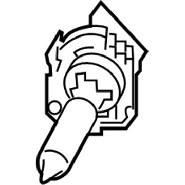 Mopar L00000H1LL Headlamp Bulb, Front