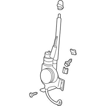 Chrysler 5064258AA Antenna, Fixed