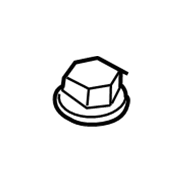 Jeep 6508603AA Roof Rail Nut