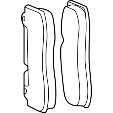 Mopar 68679023AA Pad Kit - Front Disc Brake