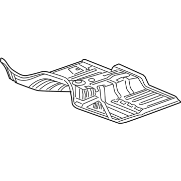 Dodge 68036568AF Front Floor Pan