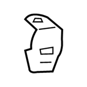 Dodge 68012183AA Inner Tie Rod Plate