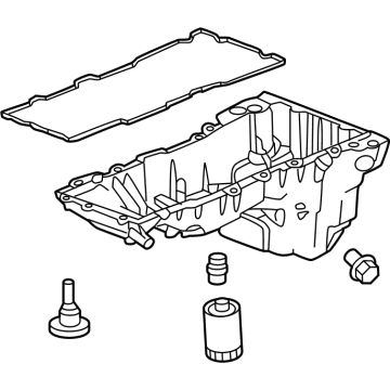Jeep 68359141AG Oil Pan