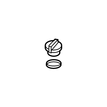 Jeep Oil Filler Cap - 68453454AA