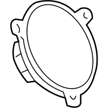 Dodge 5081670AB Quarter Panel Speaker