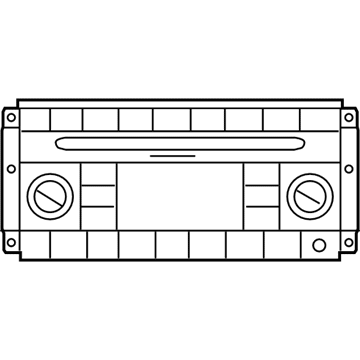 Dodge 5091222AD Radio