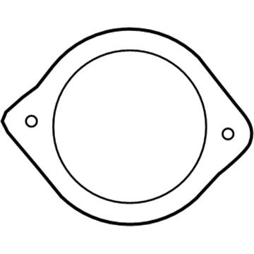 Dodge 5091019AB Package Tray Speaker