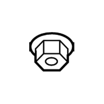 Dodge 6502979 Transmission Mount Nut