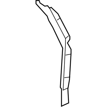Mopar 55360754AA Gutter, Rear Upper Passenger Side Mopar 55360754AA Gutter, Rear Upper Passenger Side