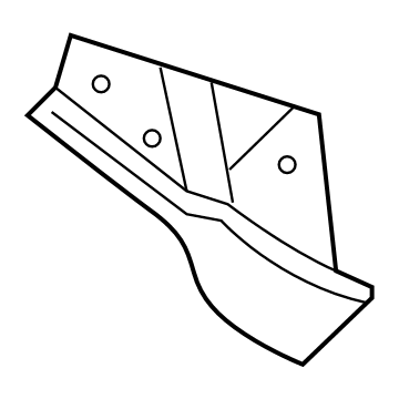 Ram 68291379AB Front Mount Bracket