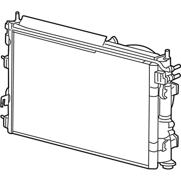 2004 Chrysler Sebring A/C Condenser - 5096228AA