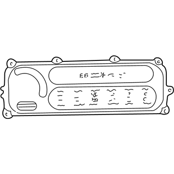 Chrysler 4698199AG Heater Control