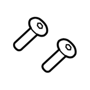 Chrysler 6104609AA Weatherstrip Screw