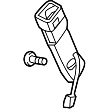 Ram 1XE661L1AA Center Buckle