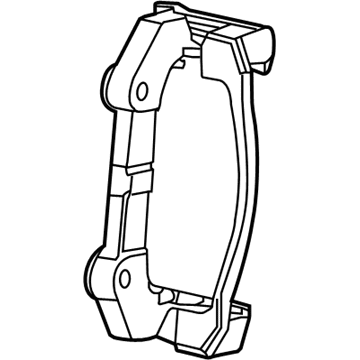 Jeep 68052374AA Caliper Mount