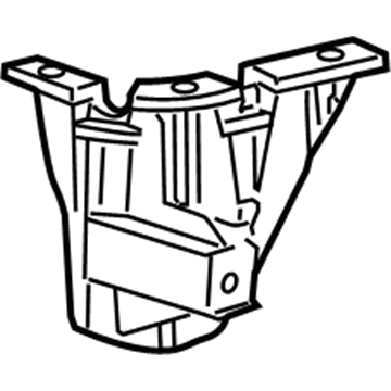 Dodge 4891594AA Compressor Lower Bracket