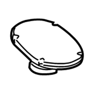 Dodge 5059063AC Package Tray Speaker