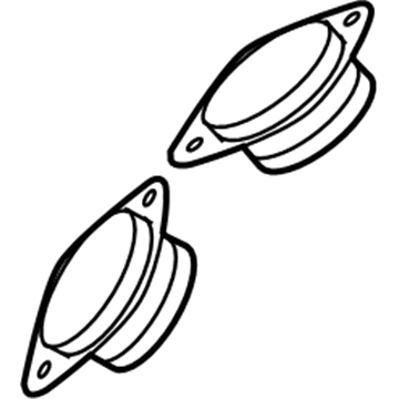 Jeep Grand Cherokee Car Speakers - 68423672AA