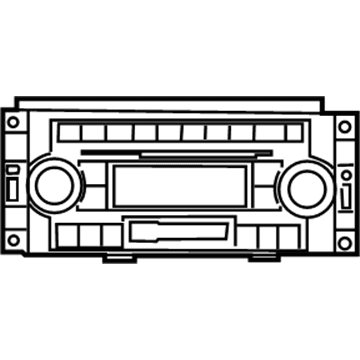 Dodge 82210906AB Radio