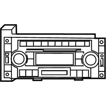 Dodge 5064071AG Radio