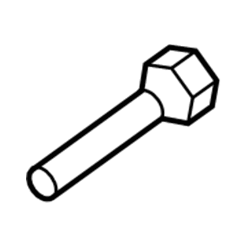 Dodge 6507620AA Strut Mount Bolt