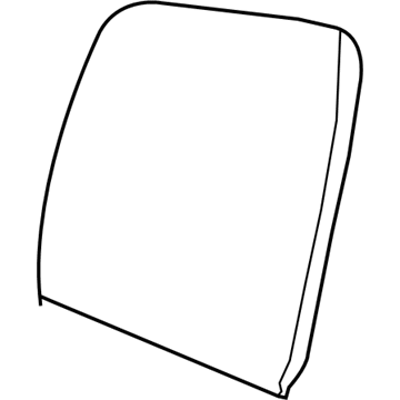 Dodge 1FX081J3AA Seat Back