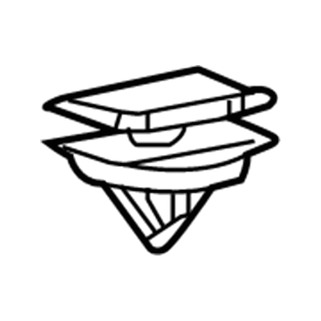 Jeep 68172491AA Spoiler Clip