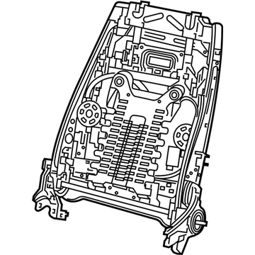 Dodge 68110259AA Seat Back Frame