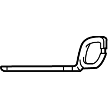 Mopar 1UV46DX9AA Seat Belt Guide, Front Passenger Side Mopar 1UV46DX9AA Seat Belt Guide, Front Passenger Side