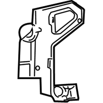 Chrysler 5081027AC Amplifier Bracket