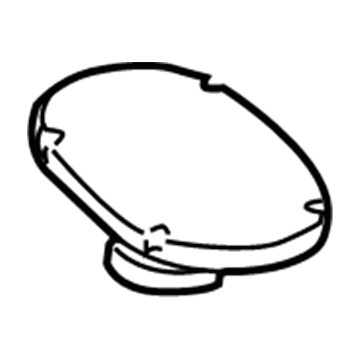 Chrysler 5091019AB Package Tray Speaker