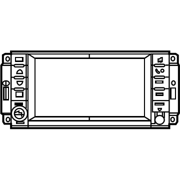 Chrysler 5064816AD Radio