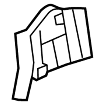 Dodge 55362286AB Striker Reinforcement