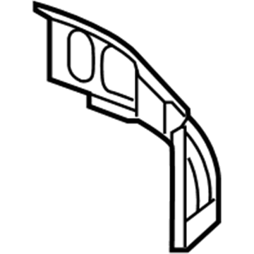 Ram 68172674AA Upper Reinforcement