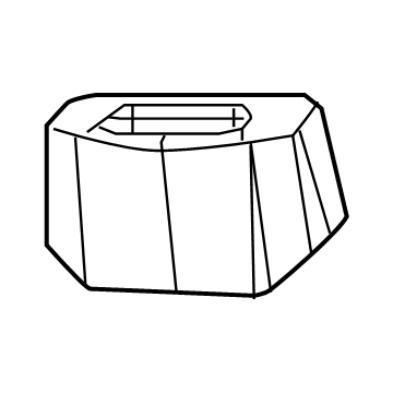 Ram 5KQ41LC5AB Seat Belt Bezel