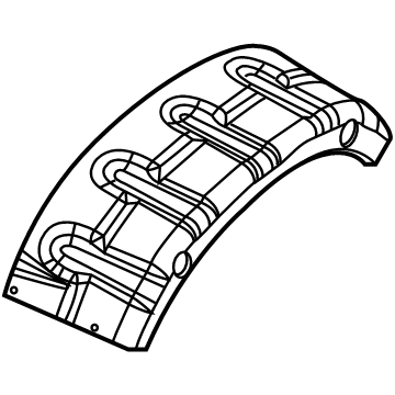 Ram 68364396AA Outer Wheelhouse