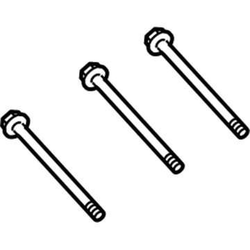 Jeep 6507649AA Tow Hook Bolt