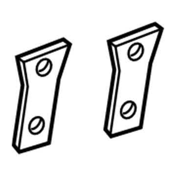 Jeep 52126153AA Tow Hook Reinforcement