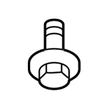 Dodge 6505070AA Splash Shield Bolt