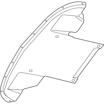 Dodge 5290136AF Splash Shield