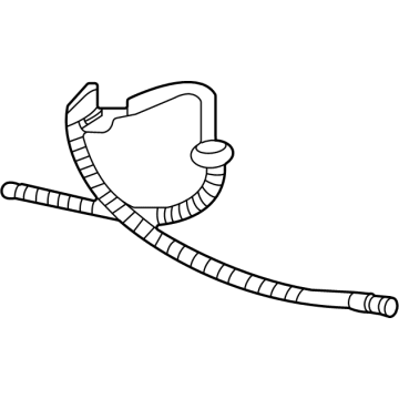 Jeep 68340499AA Washer Hose