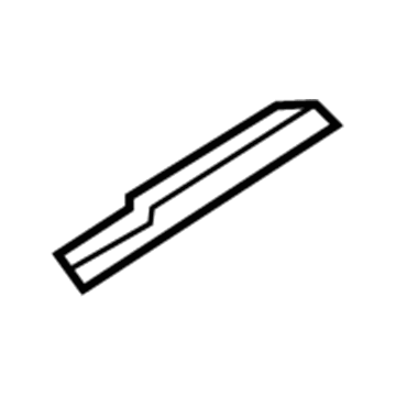 Dodge 5020096AB Rail Reinforcement