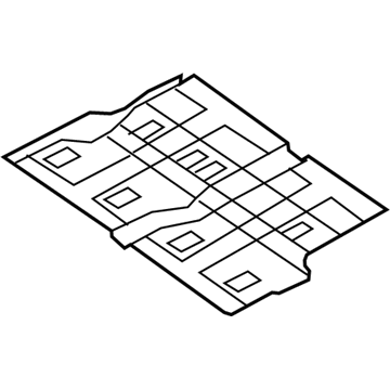 Ram Floor Pan - 5109843AA