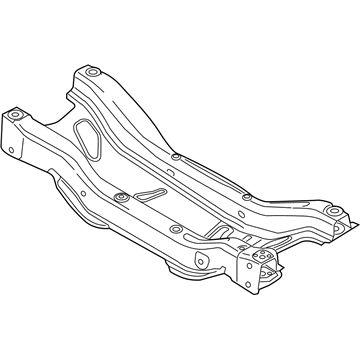 Jeep 68406150AA Crossmember - Rear Suspension