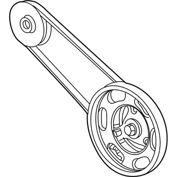 Chrysler 4892711AB Power Steering Belt